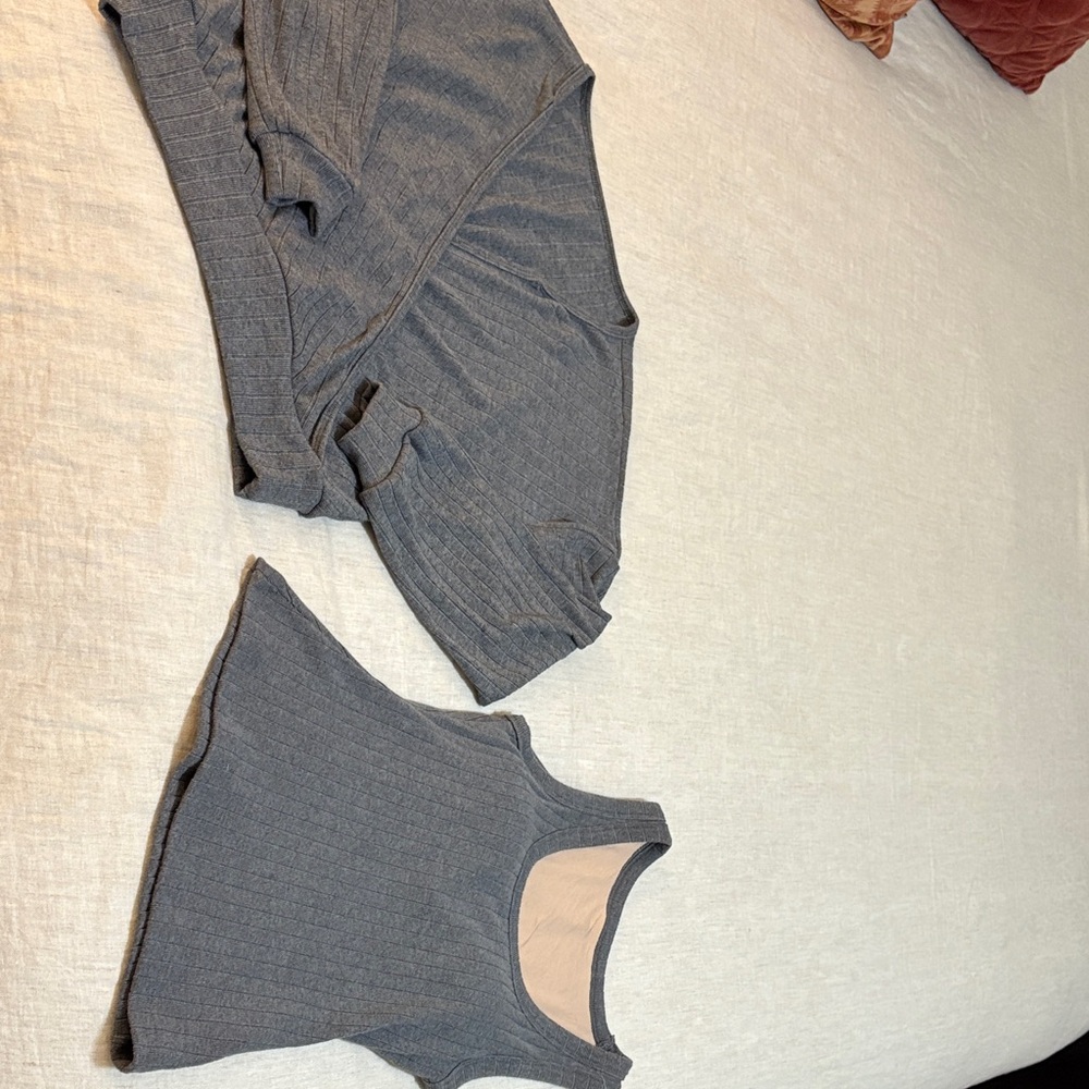 OGL grey sweater set